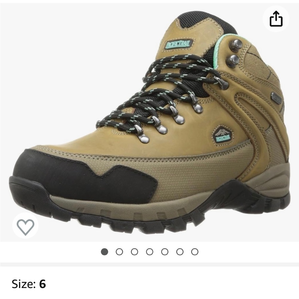 ⬇️⬇️New Pacific Trail hiking boots women’s size 6